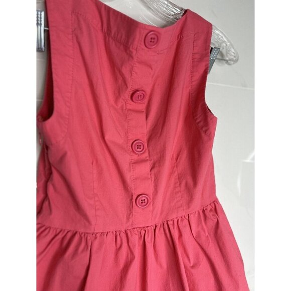 Kate Spade Top Size 2 Salmon Pink Peplum Sleeveless Shirt​ - Picture 1 of 7